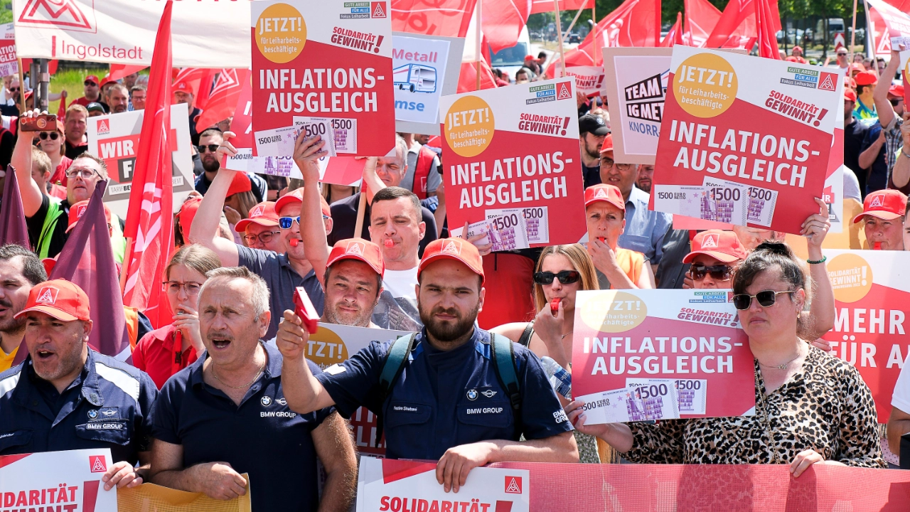 Aktionstag Leiharbeit: Demozug und Kundgebung in München