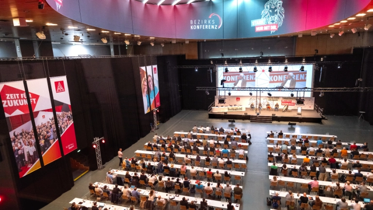 Bezirkskonferenz 2024 der IG Metall Bayern