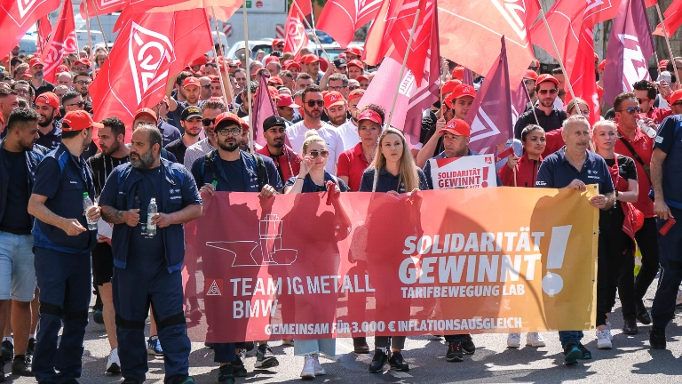 Aktionstag Leiharbeit: Demozug und Kundgebung in München